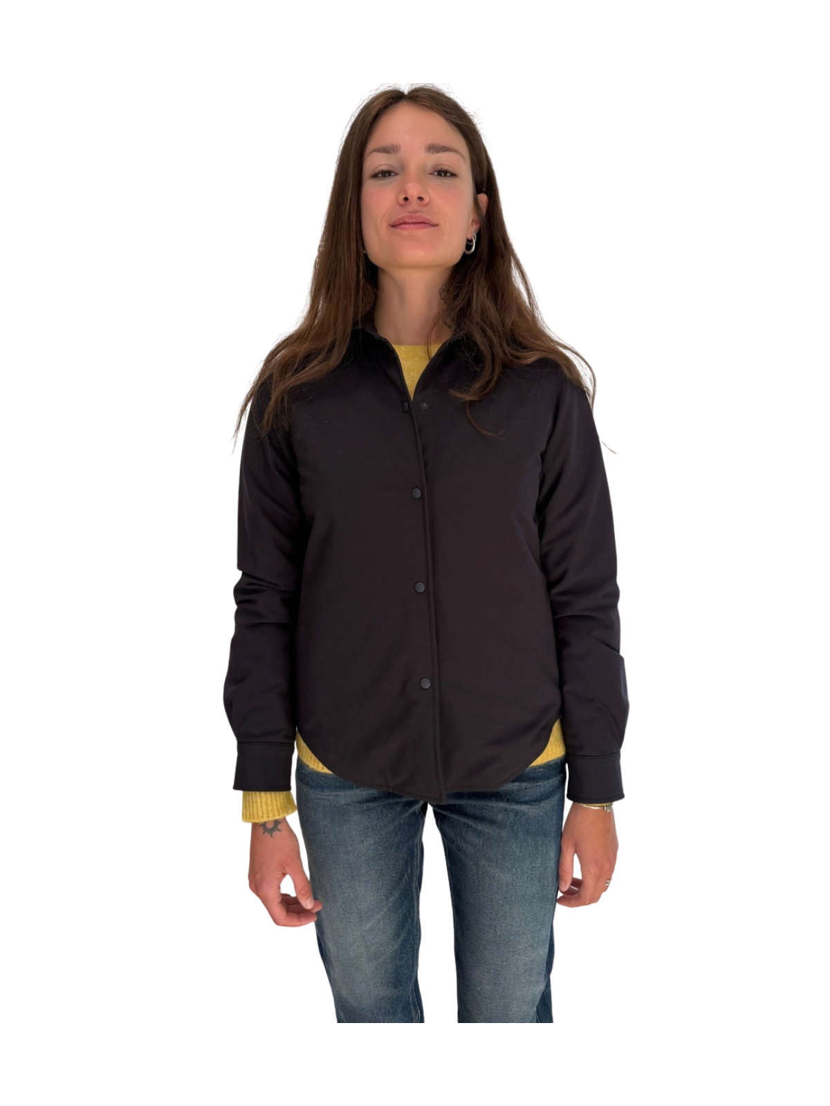 OVERSHIRT GLUE IN FLANELLA TECNOLANA CON OVATTA THERMORE®