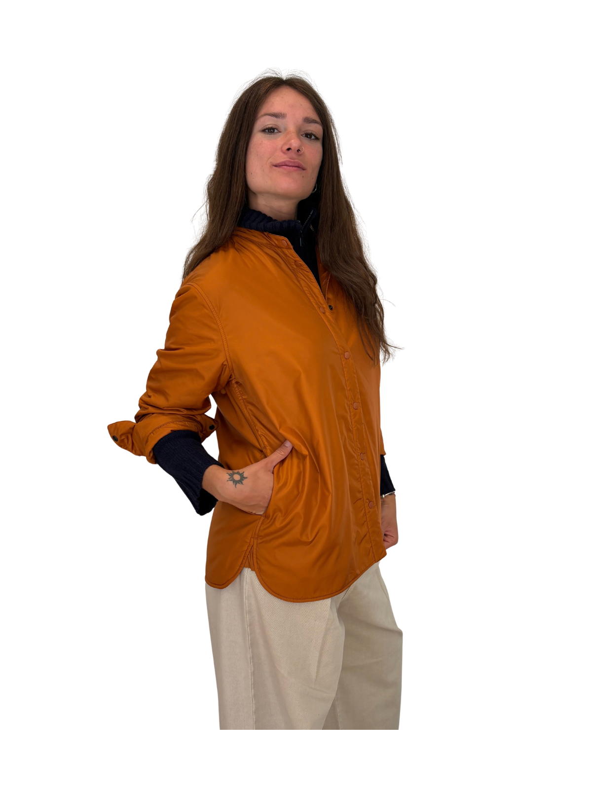 OVERSHIRT GLUE IN NYLON IMBOTTITA CON OVATTA THERMORE®