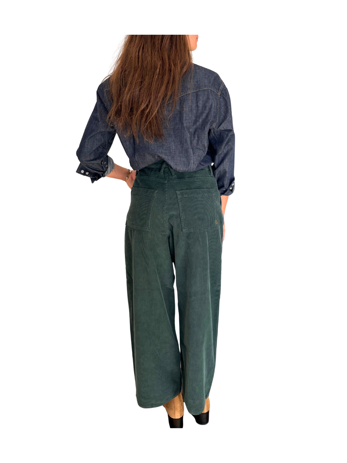 PANTALONE DORA IN VELLUTO