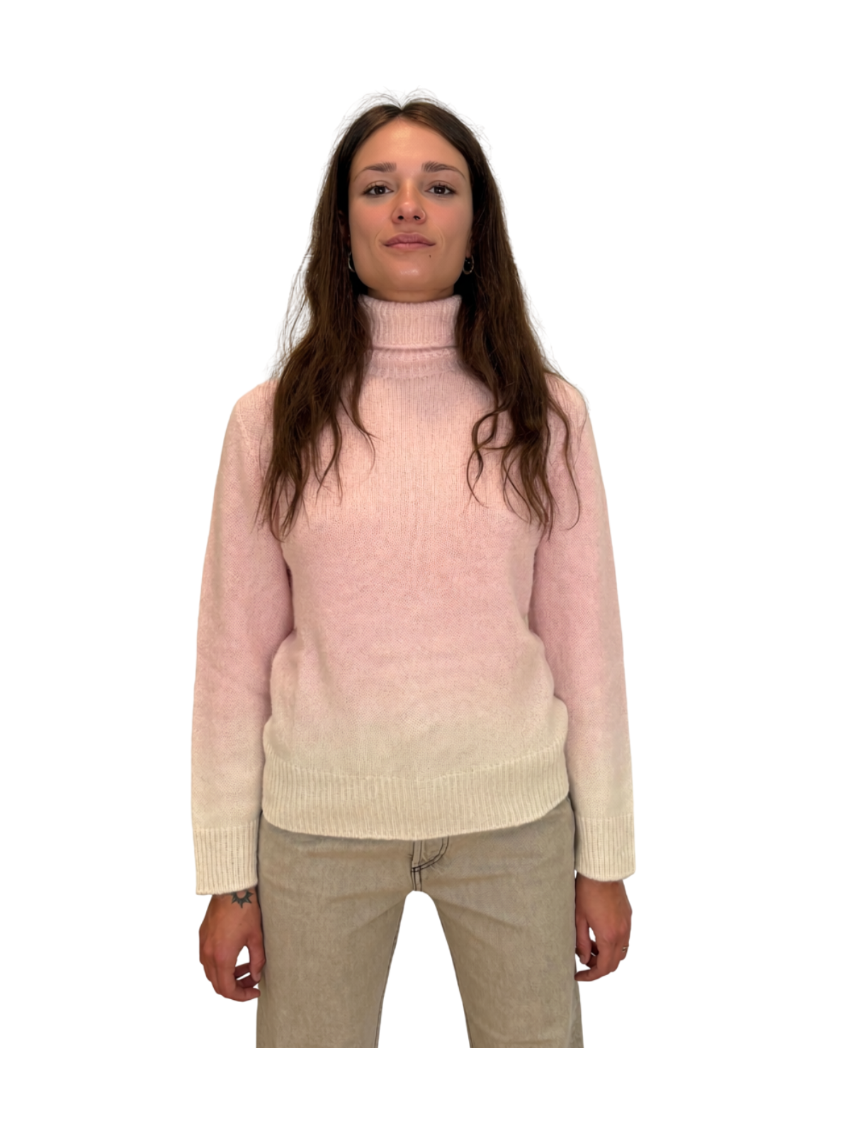 MAGLIA DOLCEVITA SFUMATA IN ALPACA