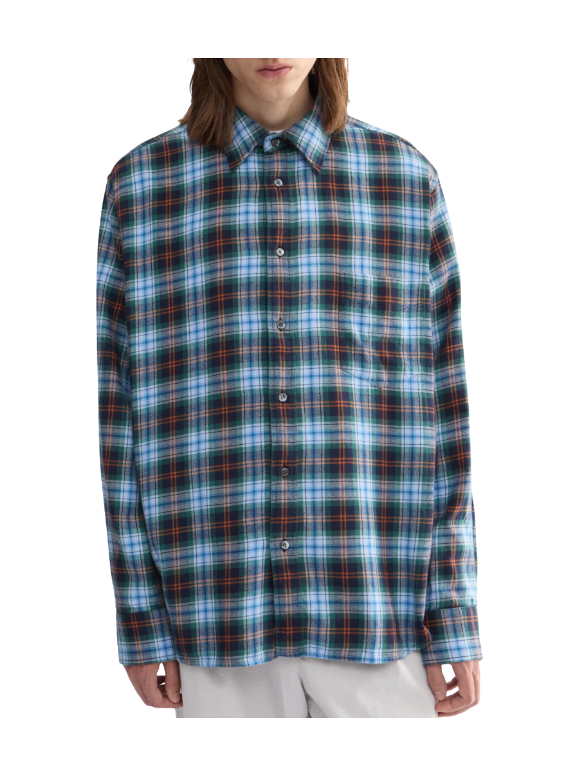 CAMICIA IN FLANELLA DI COTONE