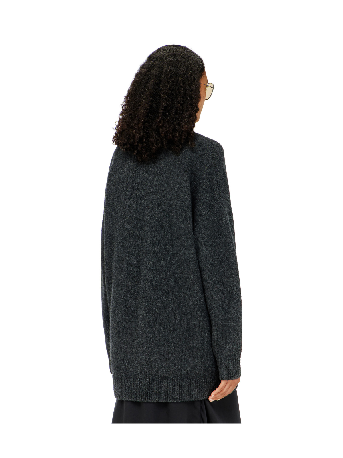 Cardigan in misto lana e alpaca