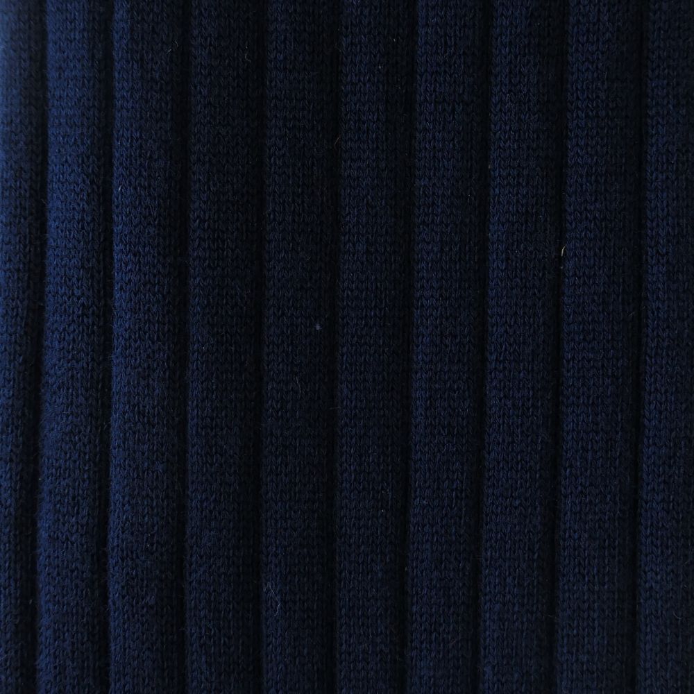 Classic rib calze lunghe uomo cashmere